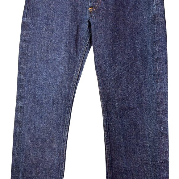 A.P.C. Petit Standard Size 30x33 Fitted Unisex Jeans in Indigo Selvedge Denim - Picture 11 of 14